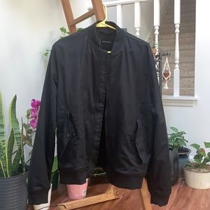Everlane 365 Bomber Jacket | Black | Medium |